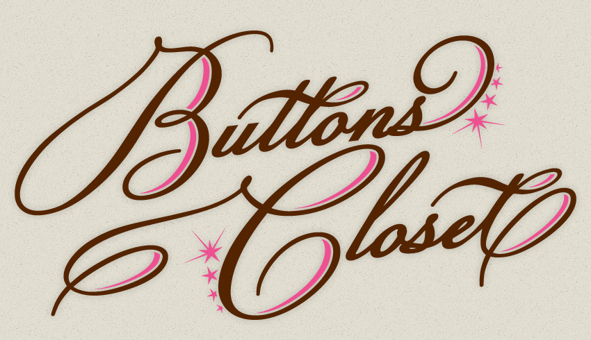 Button's Closet logo sample