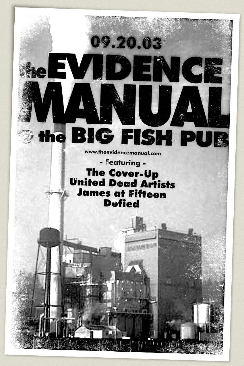 The Evidence Manual print sample